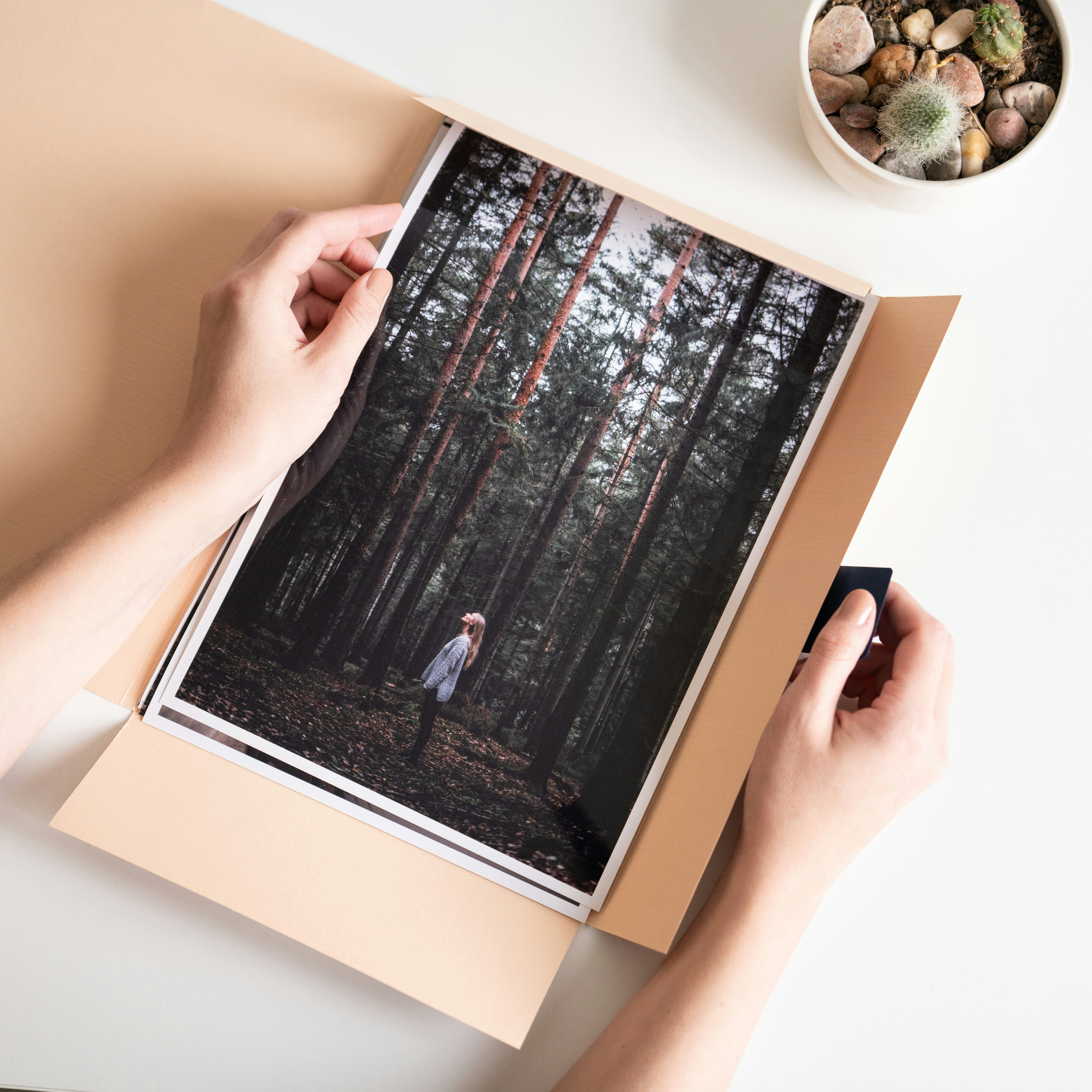 Archival prints packaging